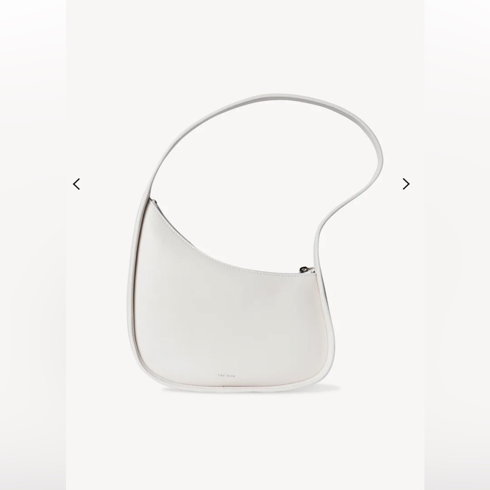 The Row Half Moon Leather Bag